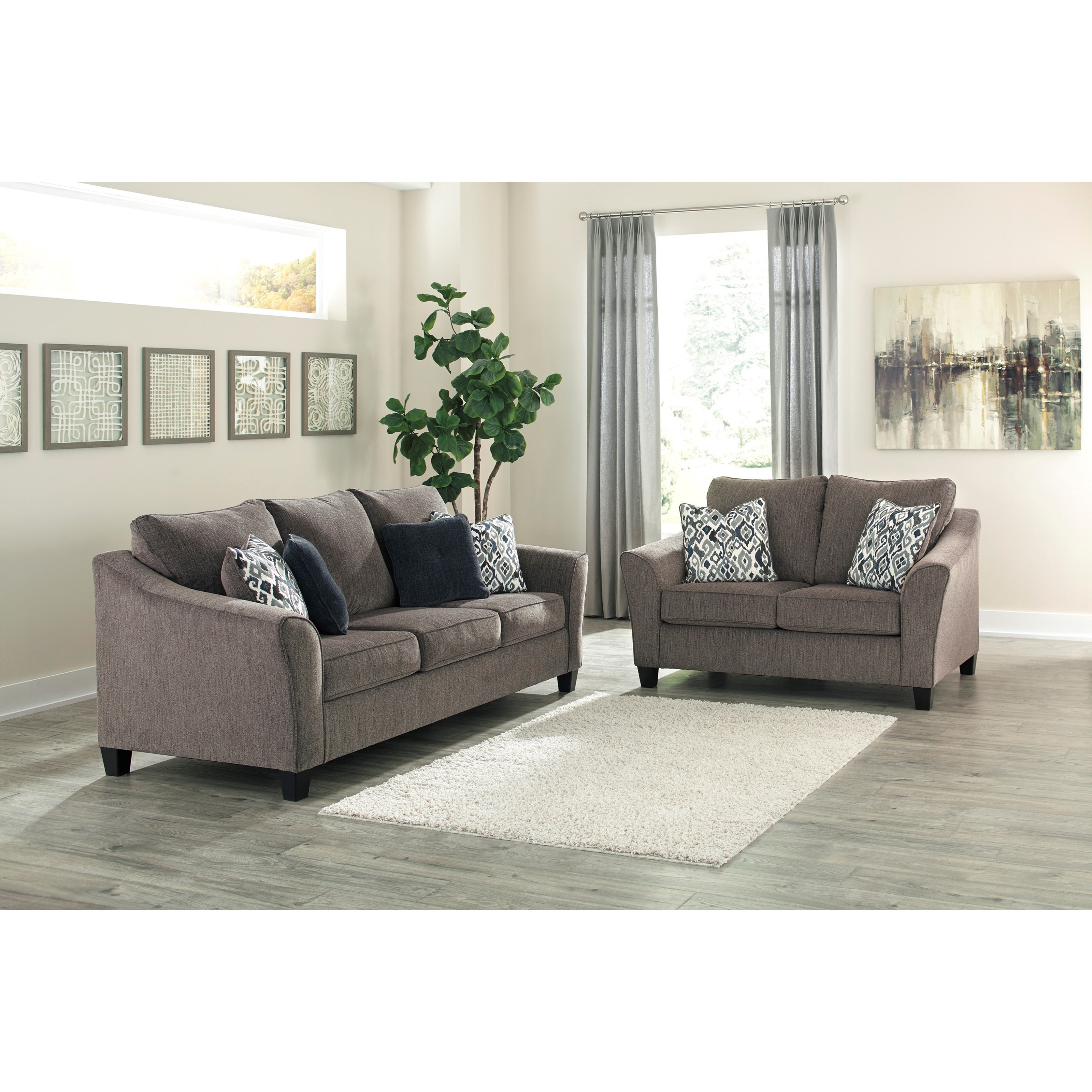 Nemoli slate sofa & new arrivals loveseat
